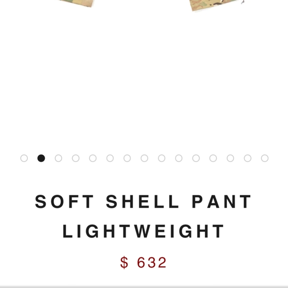 Wild things tactical lightweight softshell pants rare ranger green, size medium. - Picture 6 of 7